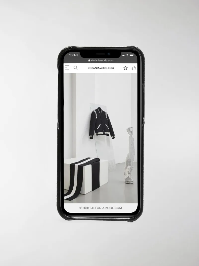 white balenciaga case