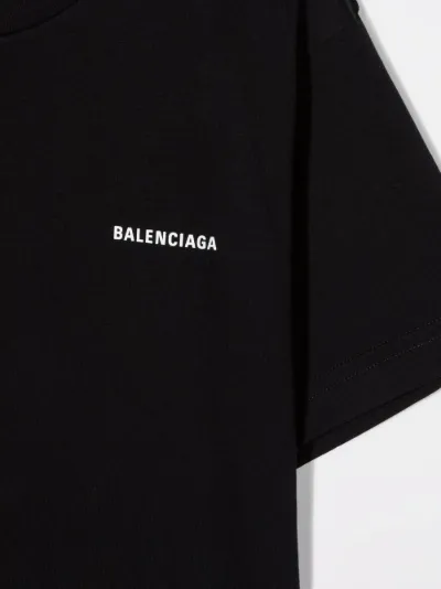 Balenciaga Kids logo-print T-shirt 