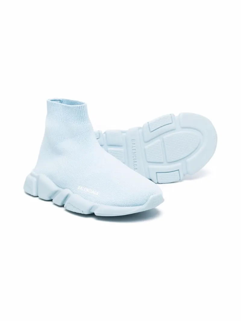 Balenciaga Kids Sneakers senza lacci Speed blu | MODES