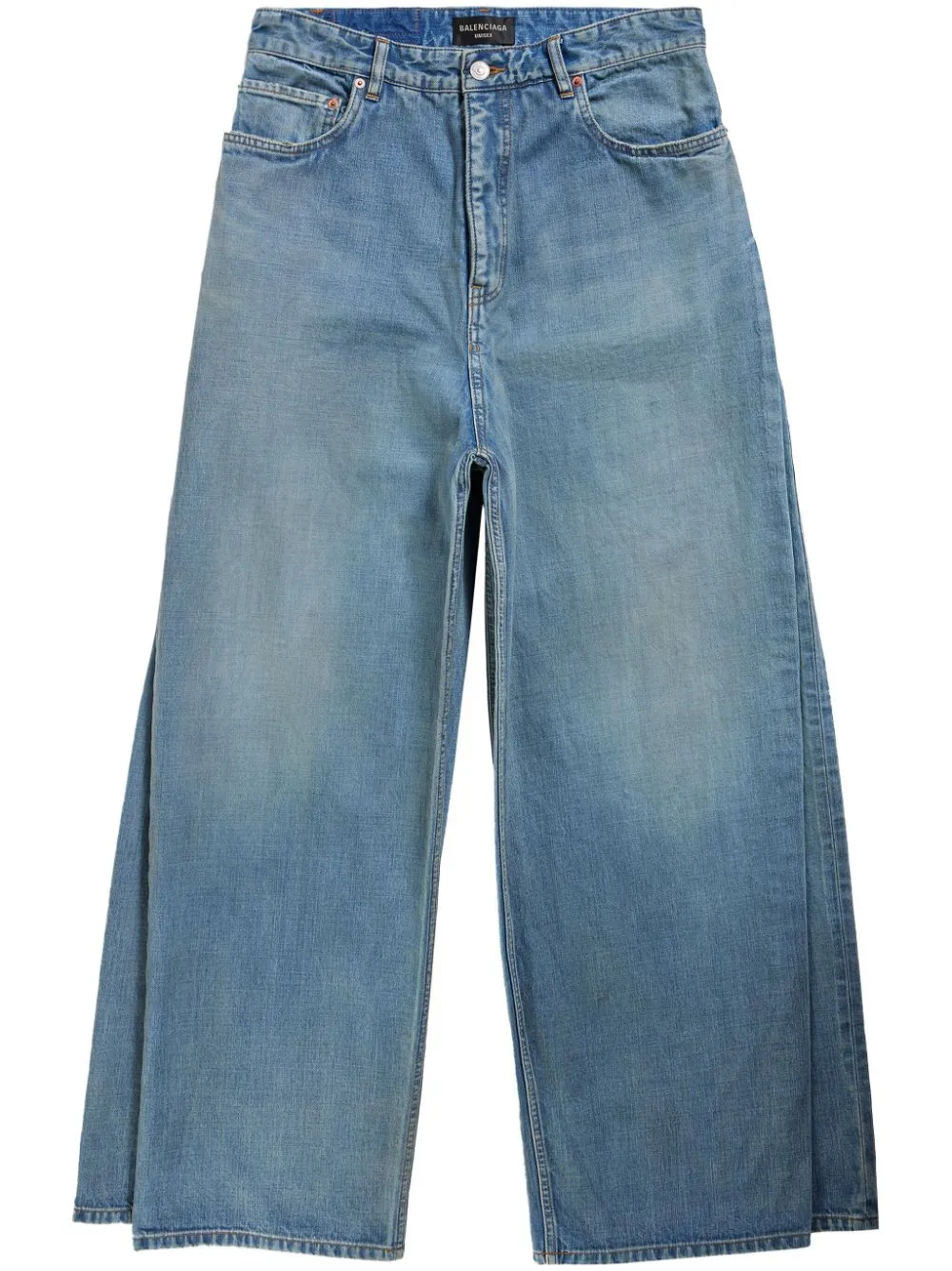 パンツ BALENCIAGA LAYERED BAGGY BLUE JEANS Baggy Pants in Light Blue | Balenciaga US