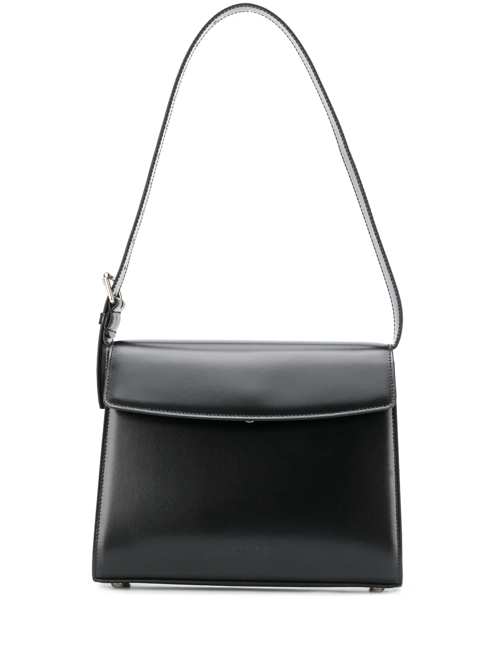 balenciaga leather shoulder bag