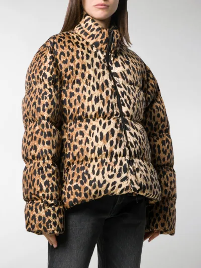 balenciaga leopard jacket
