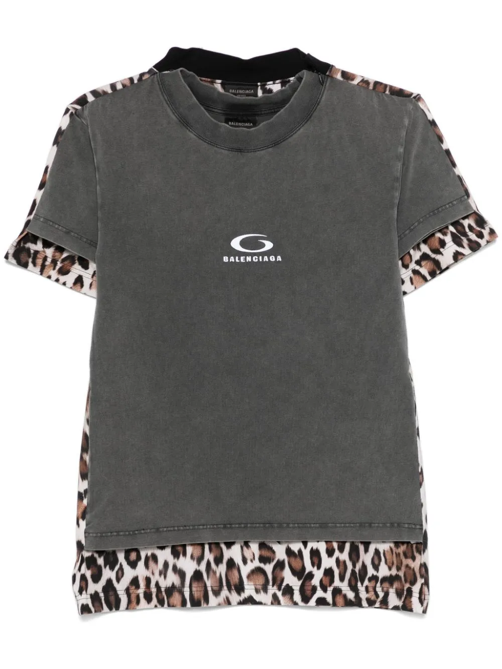 Balenciaga leopard-print T-shirt | Eraldo.com US