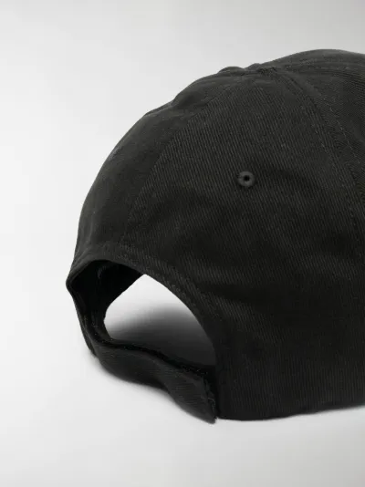 balenciaga baseball cap black