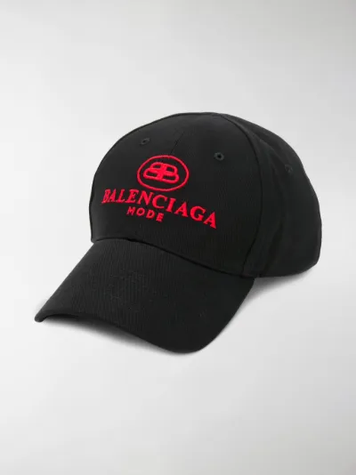 balenciaga embroidered cap