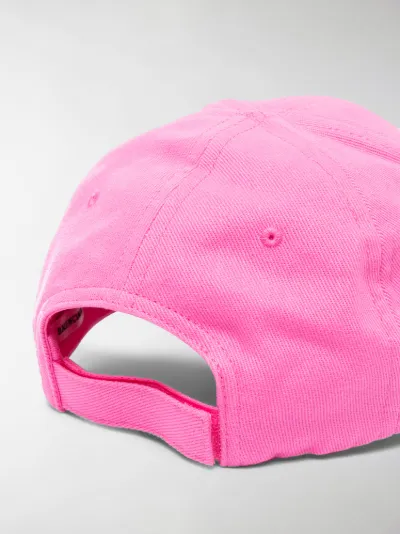 balenciaga pink cap