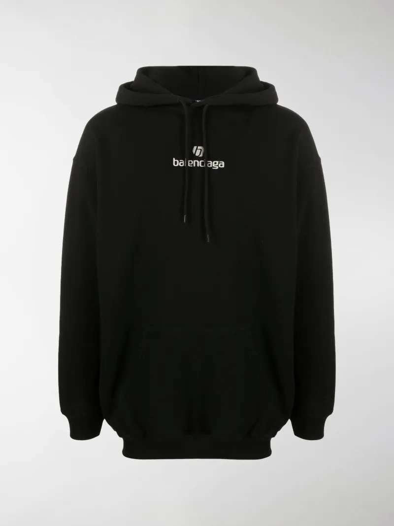 balenciaga embroidered hoodie