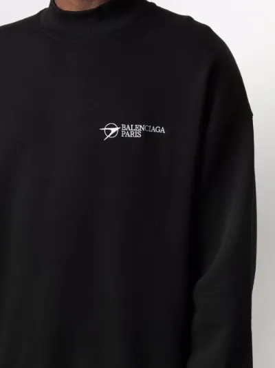 balenciaga logo sweatshirt
