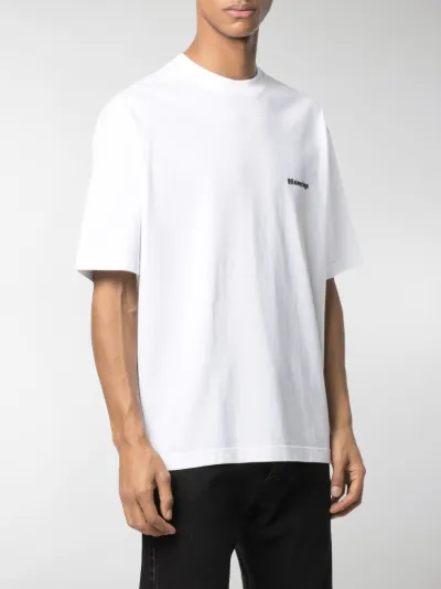 balenciaga logo shirt