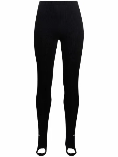 balenciaga logo leggings