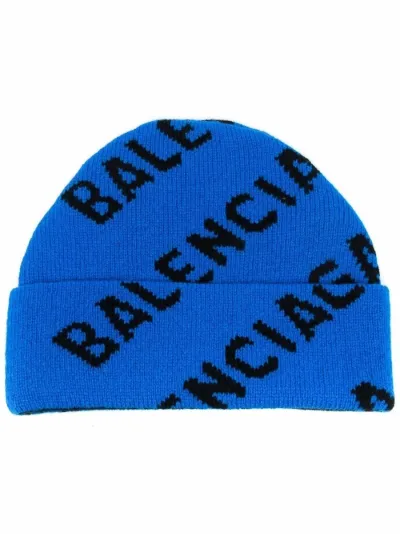 Balenciaga logo beanie online