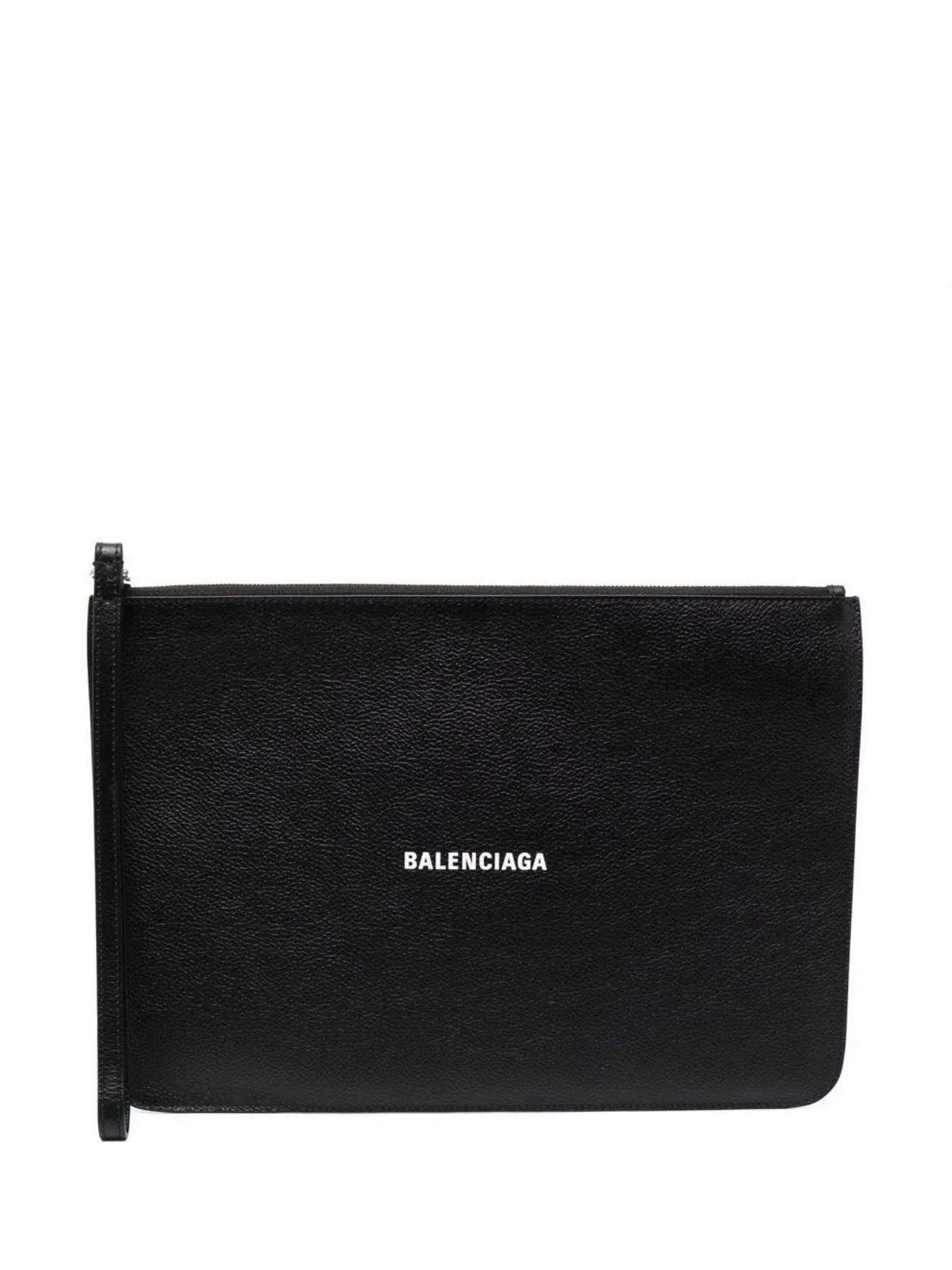 simple black clutch
