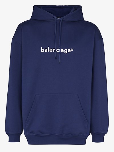 balenciaga political logo hoodie