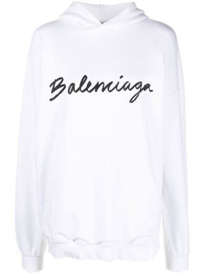 Balenciaga white hot sale sweatshirt