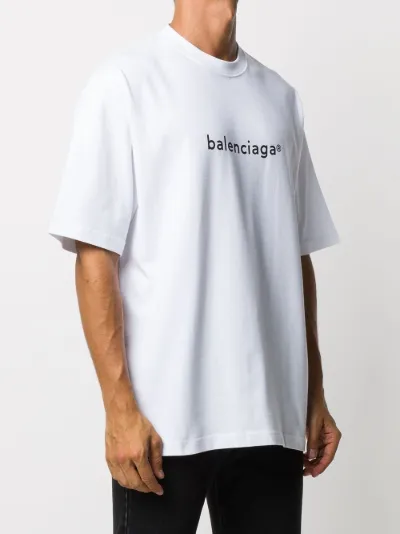balenciaga print t shirt