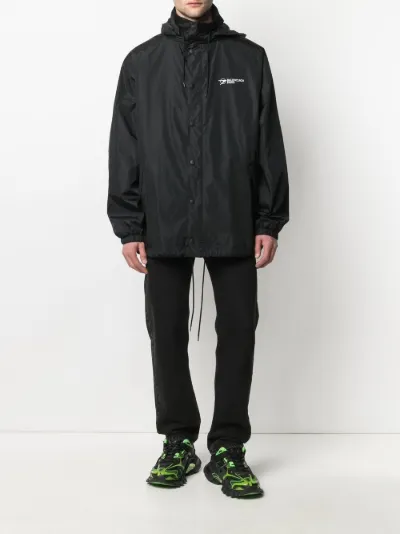 balenciaga raincoat