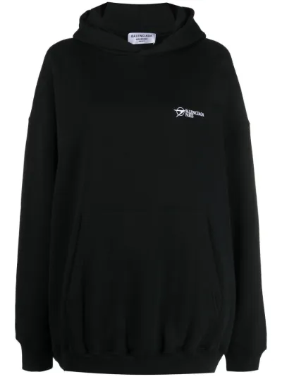 balenciaga hoodie print