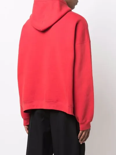 balenciaga red sweatshirt