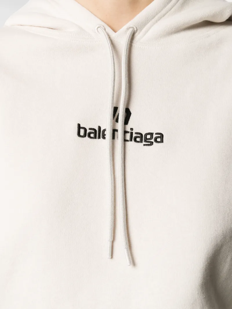 balenciaga hoodie print