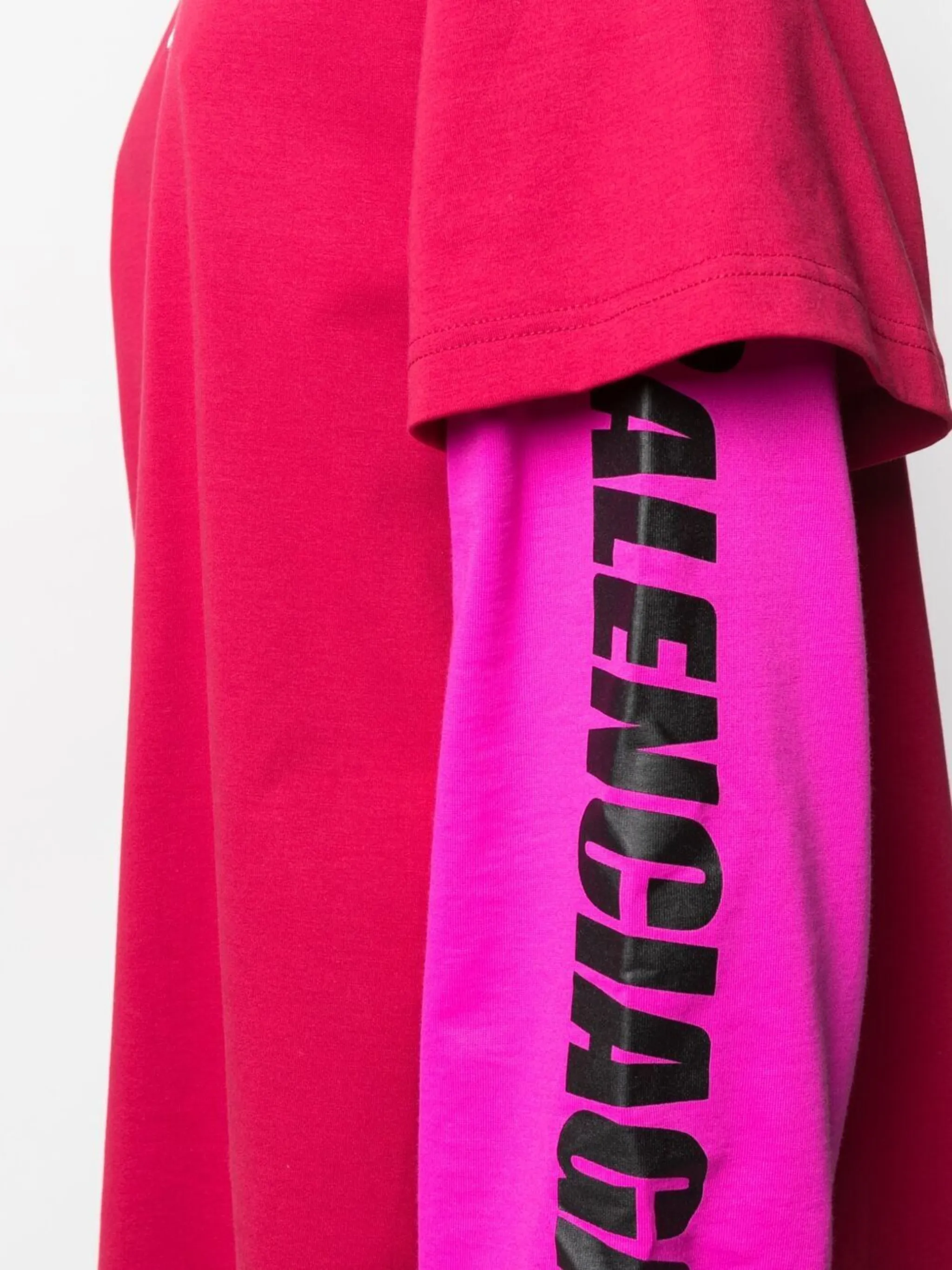 Balenciaga Logo-print oversize layered hoodie | Eraldo.com FR