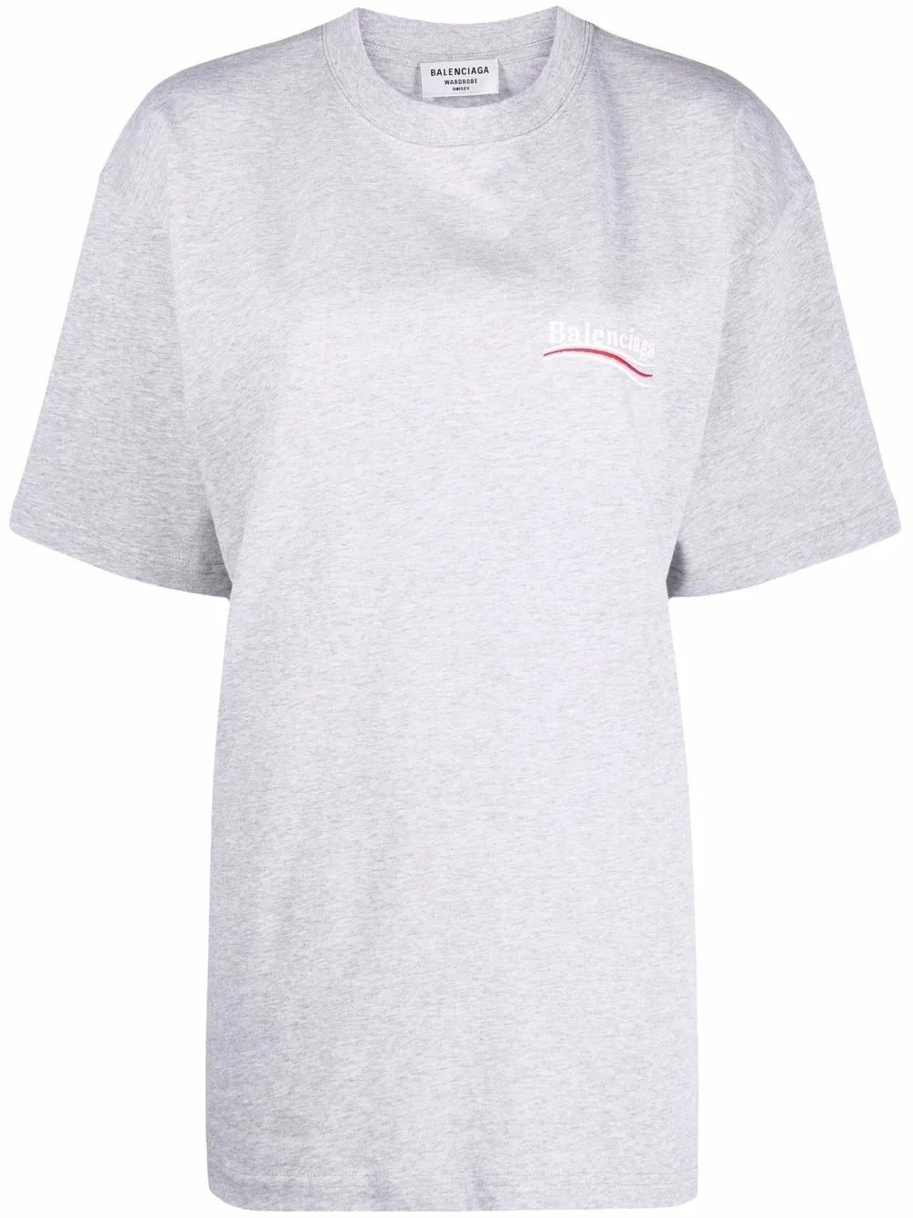 logo-print oversized T-shirt 