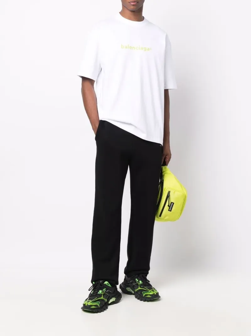 Balenciaga logo-print oversized T-shirt 