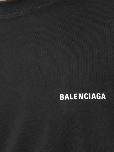 balenciaga black and white logo sweatshirt