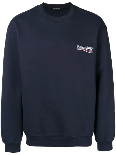 balenciaga print sweatshirt