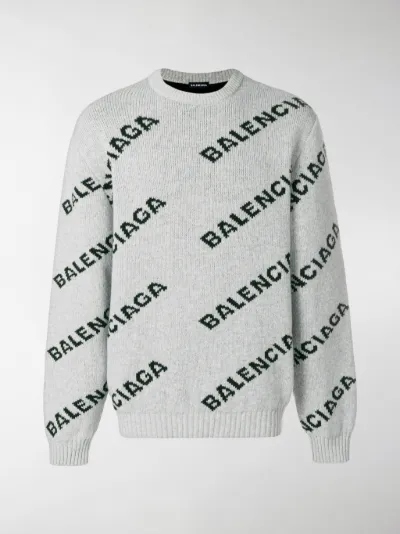 grey balenciaga sweatshirt