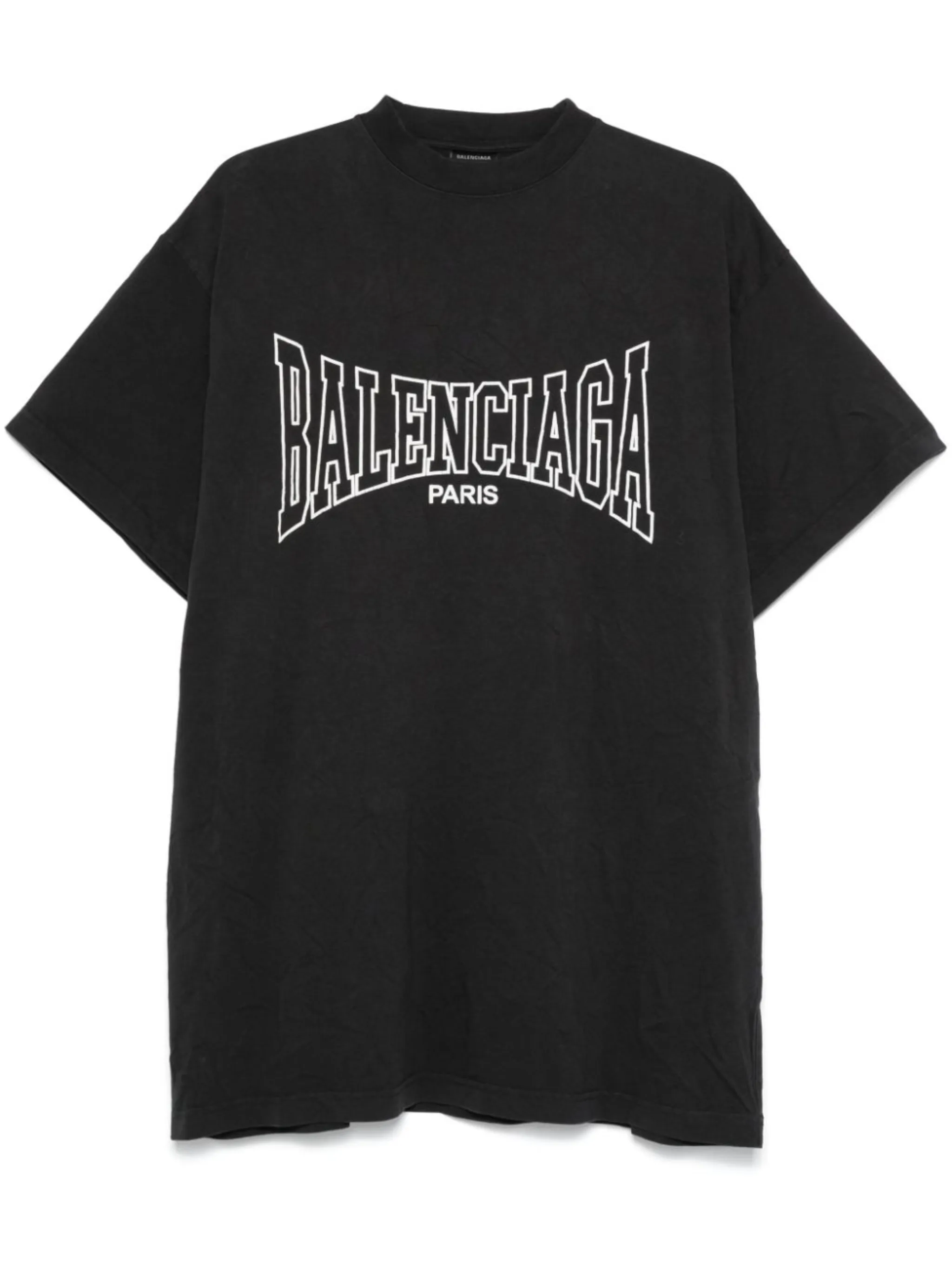 Balenciaga logo print T shirt Eraldo US