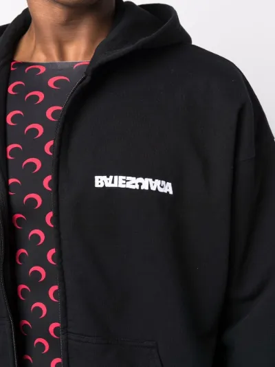 balenciaga logo print sweatshirt
