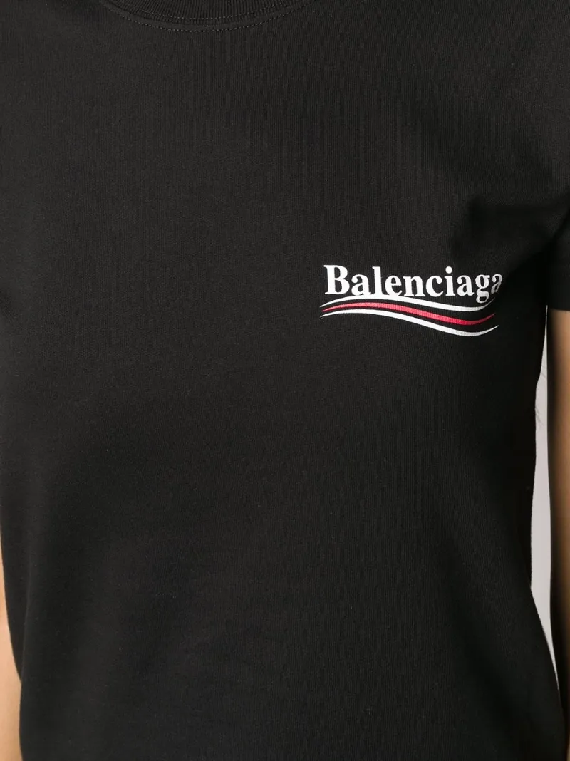 Balenciaga logo-printed T-shirt black 