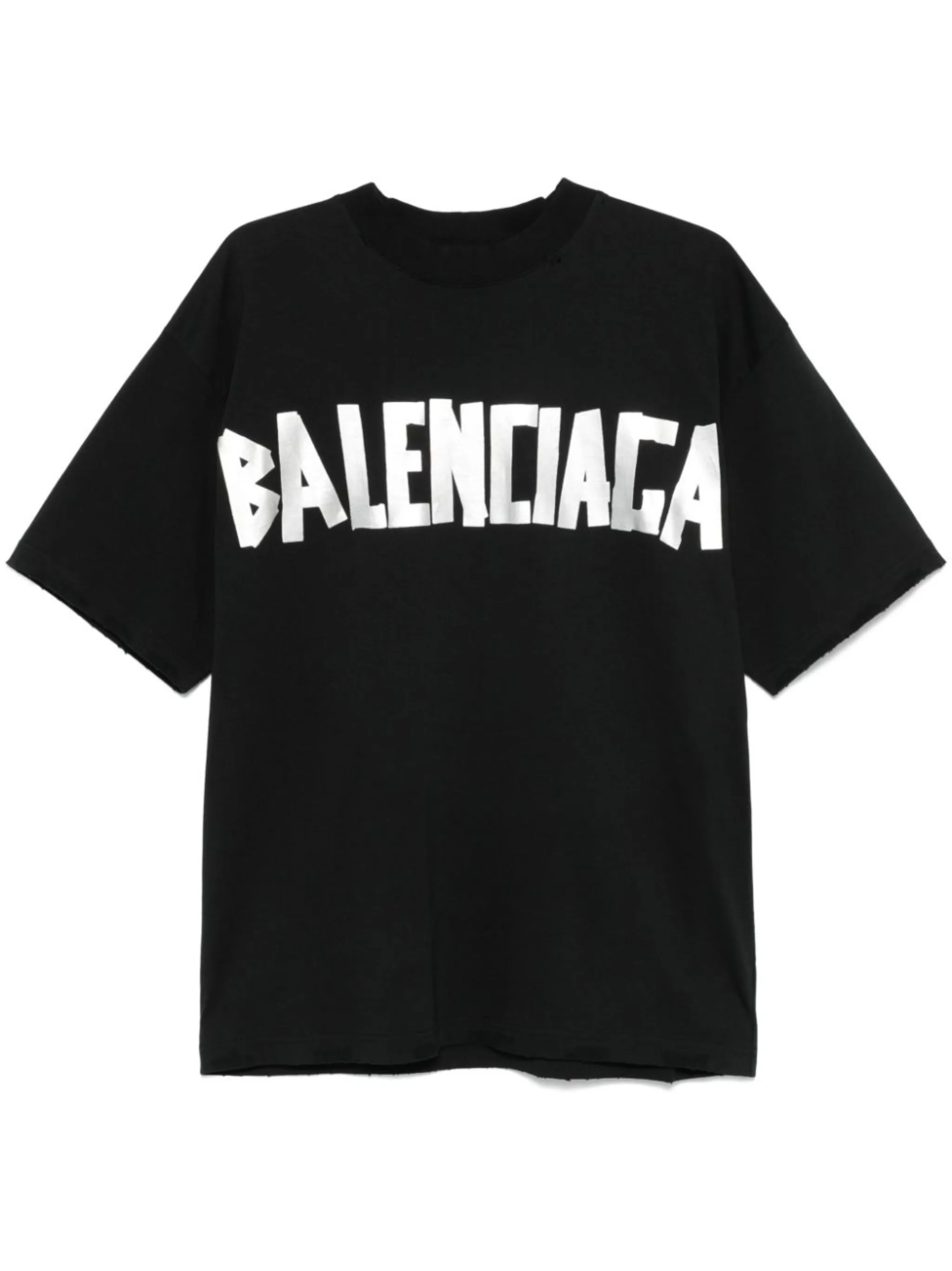 【公式】アクセサリーの激安通販 Balenciaga logo-tape T-shirt | Eraldo.com IC トップス