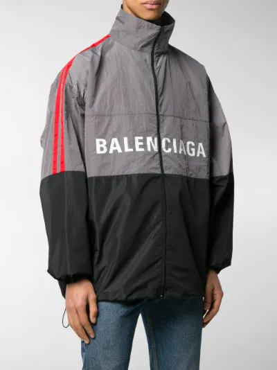 balenciaga denim windbreaker