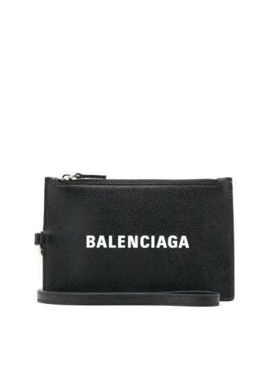 black balenciaga logo