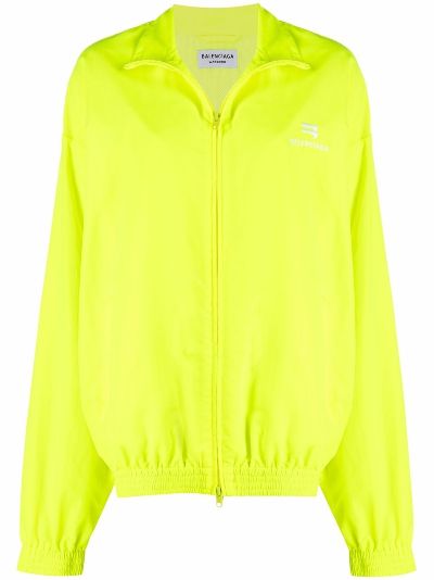 neon yellow bomber jacket