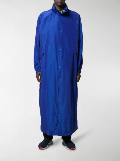balenciaga blue windbreaker