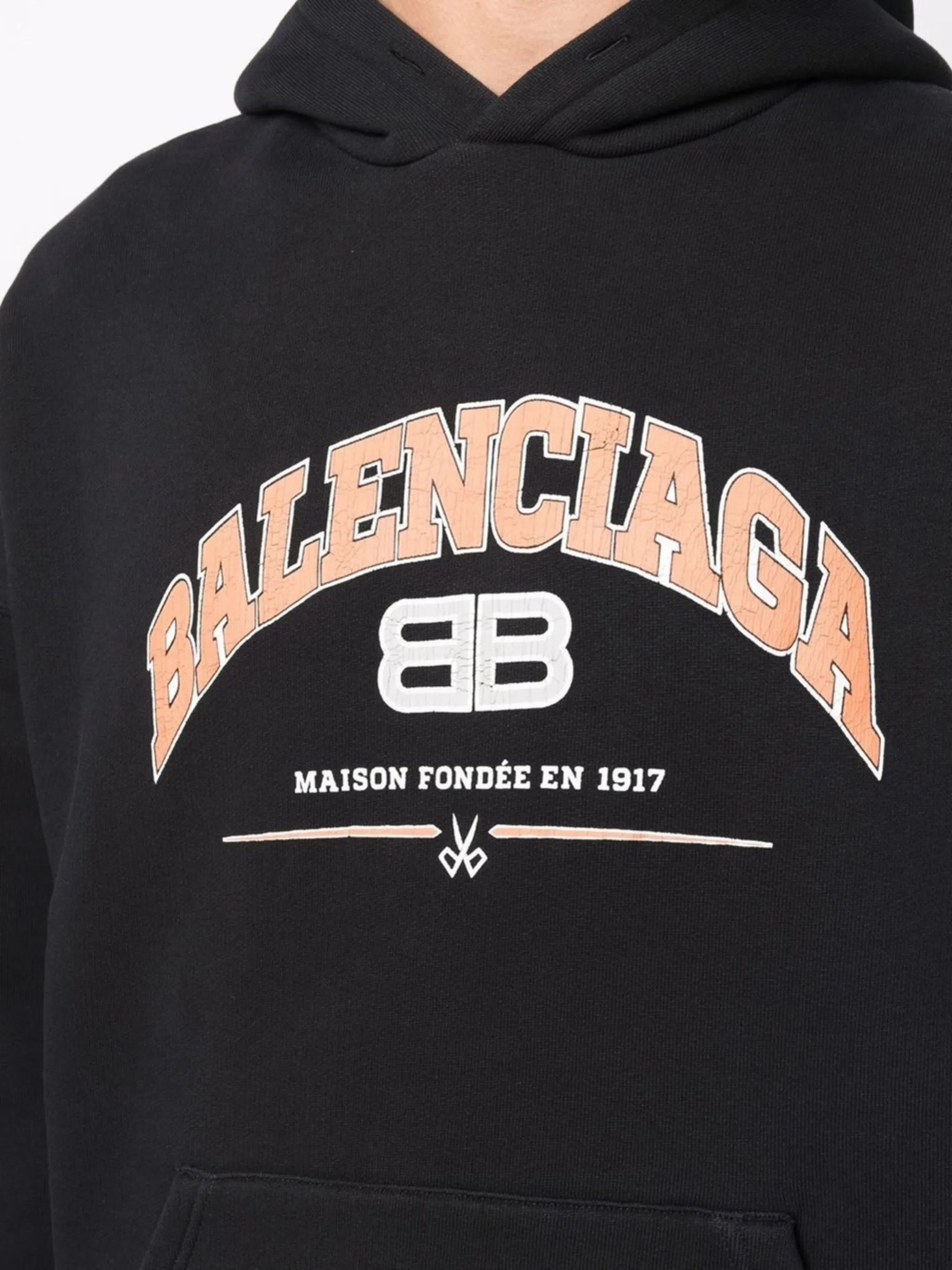 Balenciaga Maison cotton hoodie | Eraldo.com UK