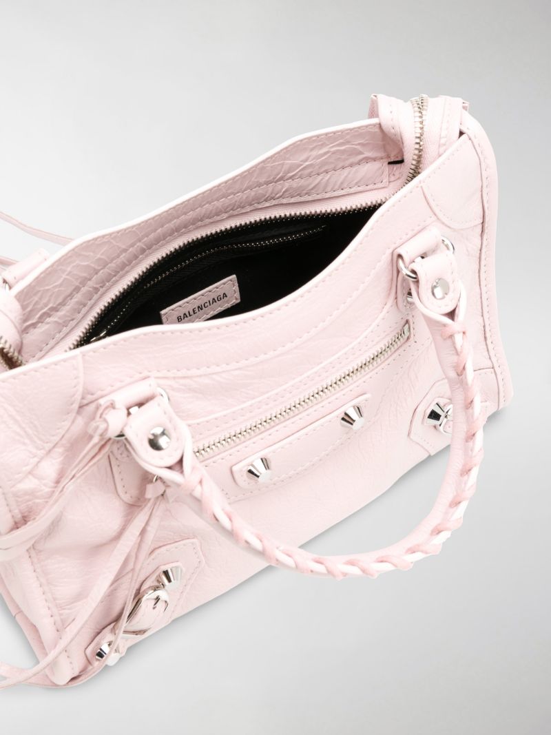 balenciaga pink mini city