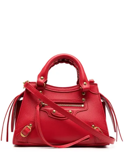 balenciaga backpack red