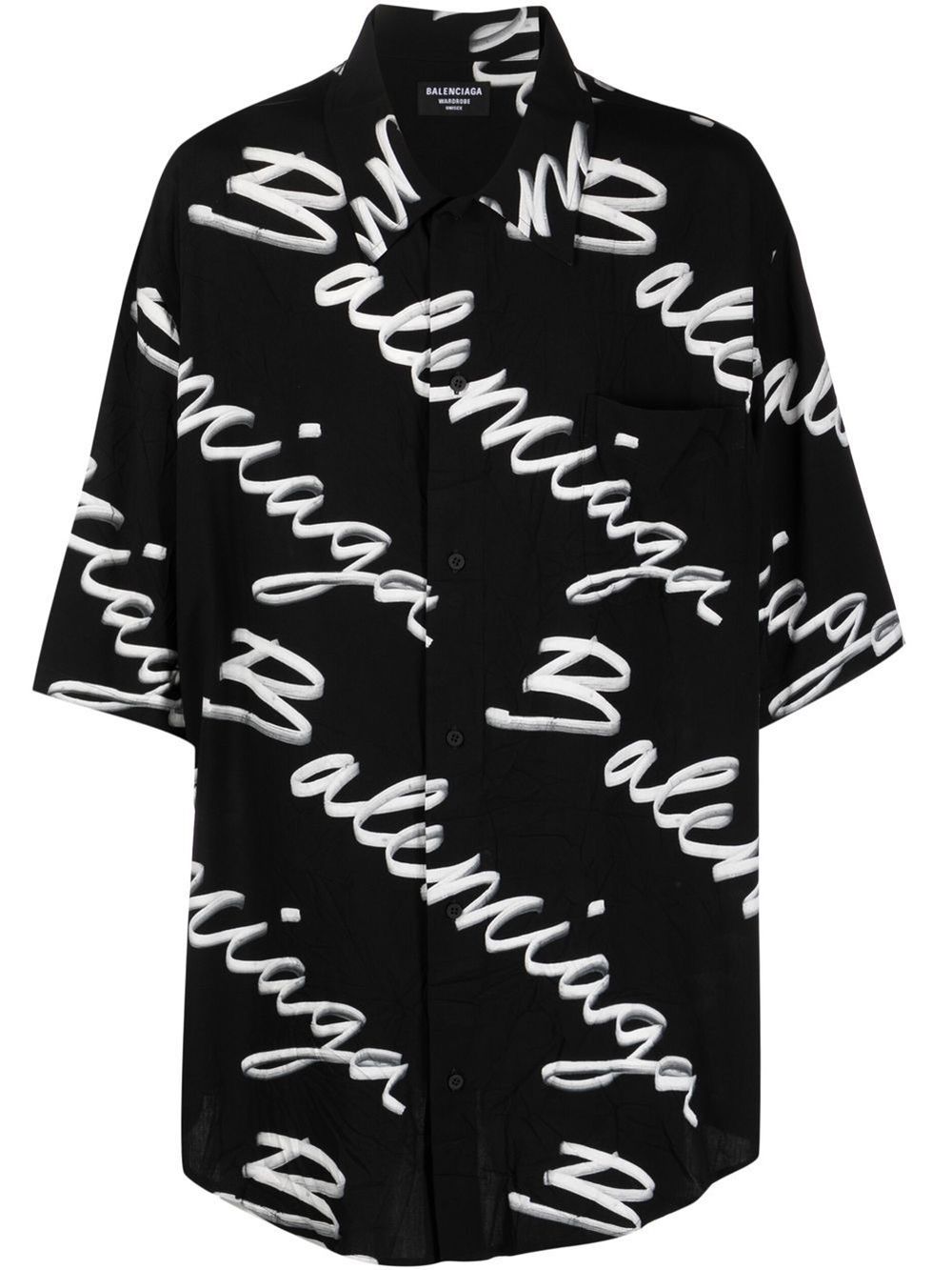 Balenciaga shirt 2024 logo print