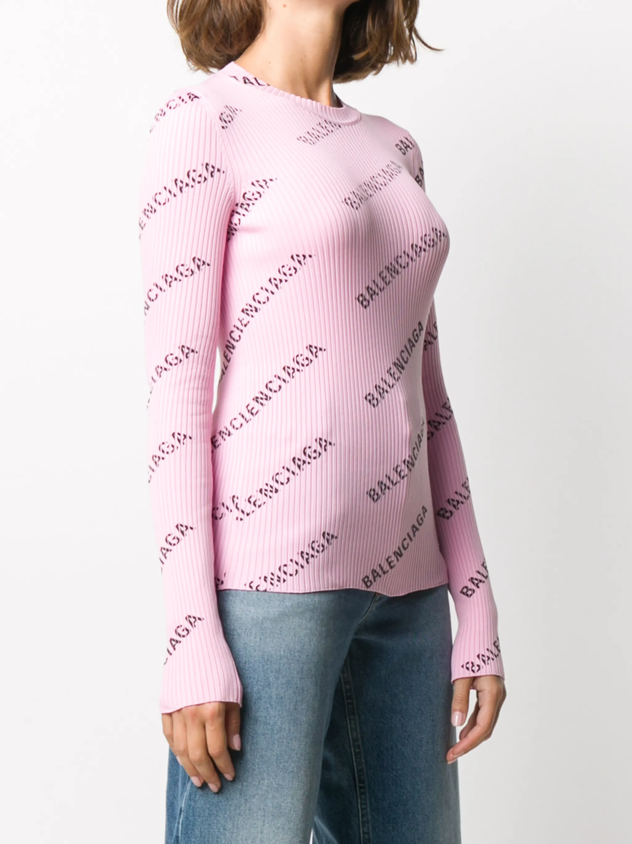 Balenciaga jumper pink online