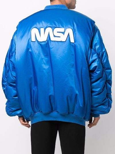 vintage nasa bomber jacket