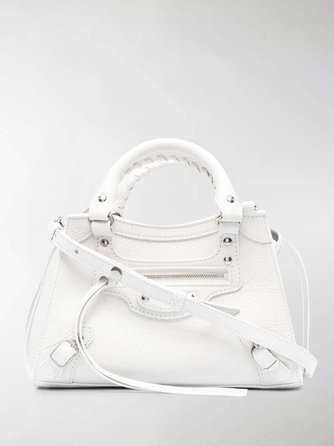 balenciaga city mini white