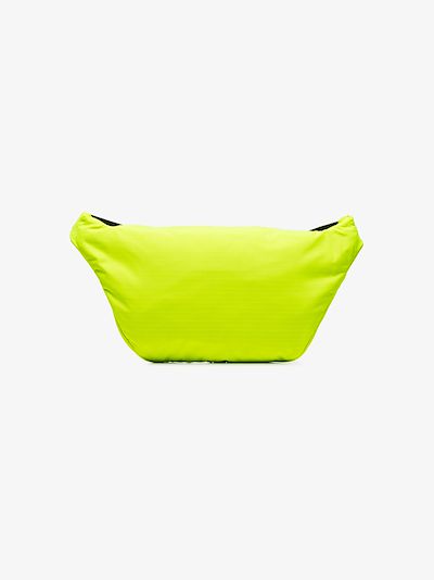 neon yellow Explorer cross-body bag展示图