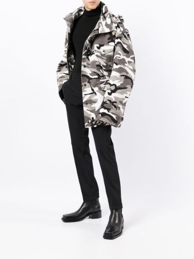 camouflage parka coats