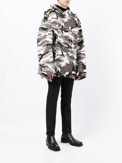 camouflage parka coats