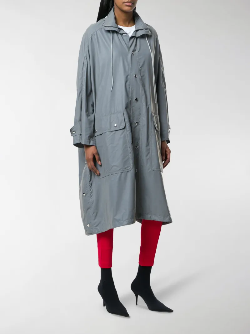 balenciaga opera raincoat