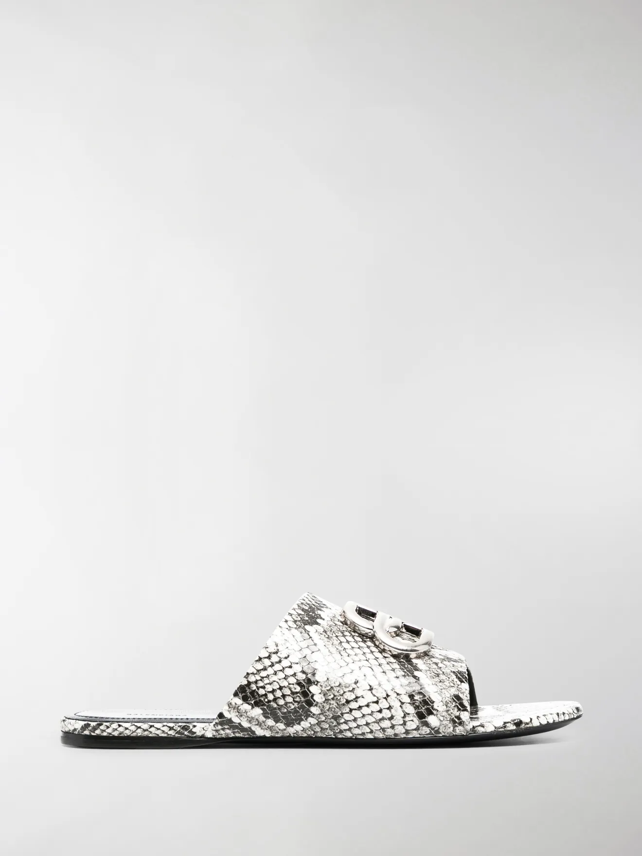oval bb mule sandal