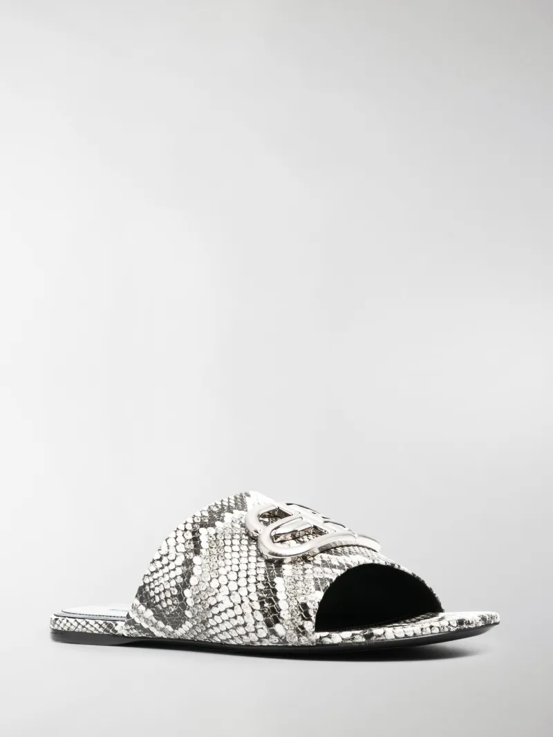 oval bb mule sandal